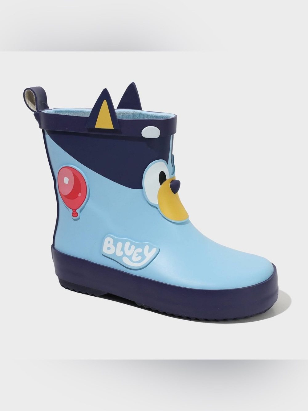 Bogs Kids Blue Character Rain Boots with Yellow Accent